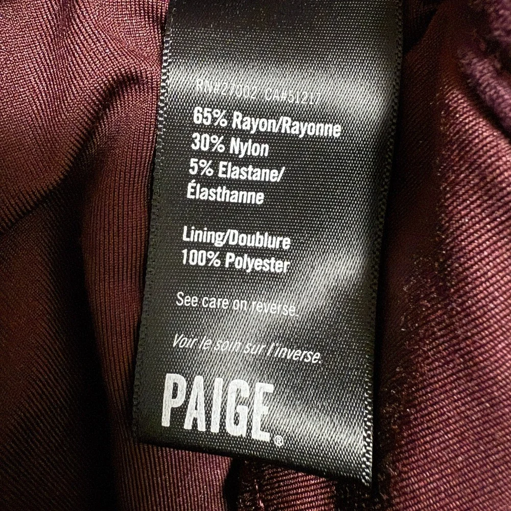 Paige Pants Mens 34 Dark Academia Minimalist Preppy Quiet Luxury Business Casual